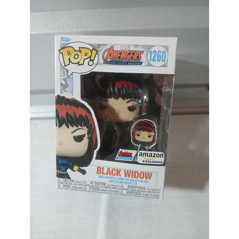 Funko Pop - Black Widow - Avengers Beyond Earth's Mightiest - Amazon Exclusive